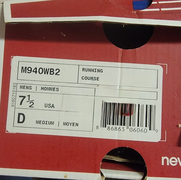 New Balance 940 Series v2 Sneakers Silver/Blue M940WB2 - Picture 13 of 13